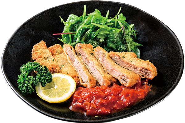 「米の娘ぶた」のミルフィーユカツレツ